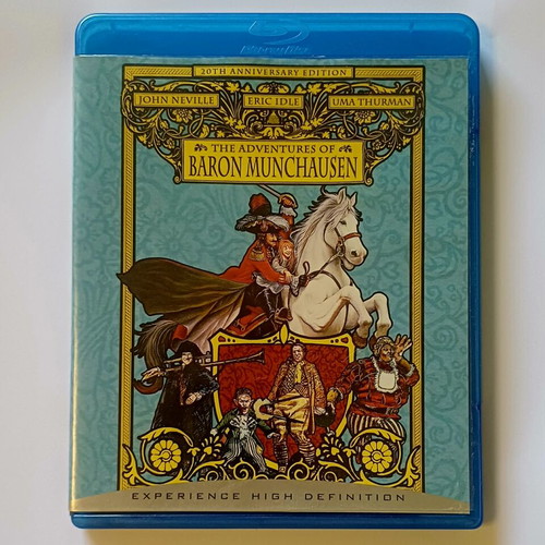 The Adventures of Baron Munchausen Blu-Ray used with Greek and Bulgarian subtitles