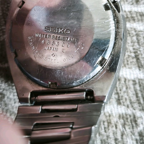 Seiko 5 Dx Automatic 1974 watch used, men's silver