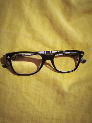 Versace eyeglass frame like new, black