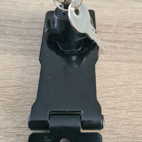 Lock for cabinets, drawers, doors, black color new