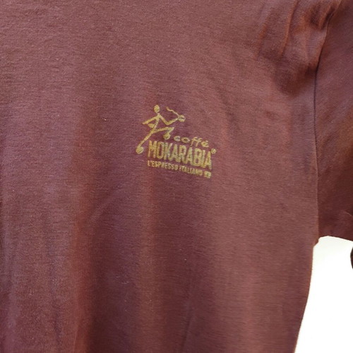 Unisex T-shirt long sleeve Dirty Harry print, brown, sizes XS-L like new