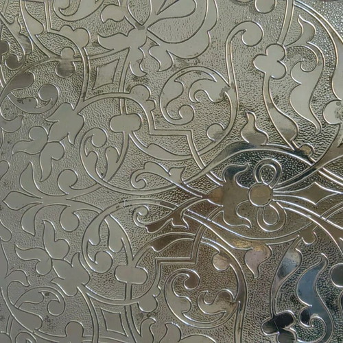 Silver-plated serving tray vintage, like new, made in Italy