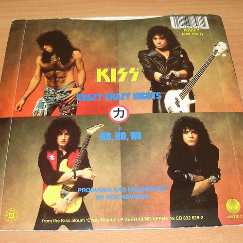 KISS – Crazy Crazy Nights (45 RPM)