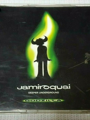 Jamiroquai Deeper Underground Maxi CD μεταχειρισμένο, 1998 Europe