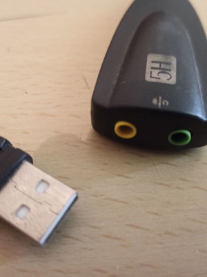 USB Sound Blaster sound card σαν καινούργιο, συμβατή με Vintage PC