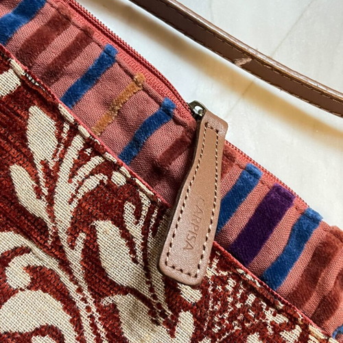Caprisa crossbody bag new colorful with boho tassels