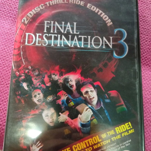 Final Destination 3 DVD like new, 2 disc thrill ride edition