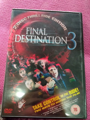 Final Destination 3 DVD like new, 2 disc thrill ride edition