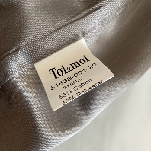 Toi and moi black dress lightly worn, size S