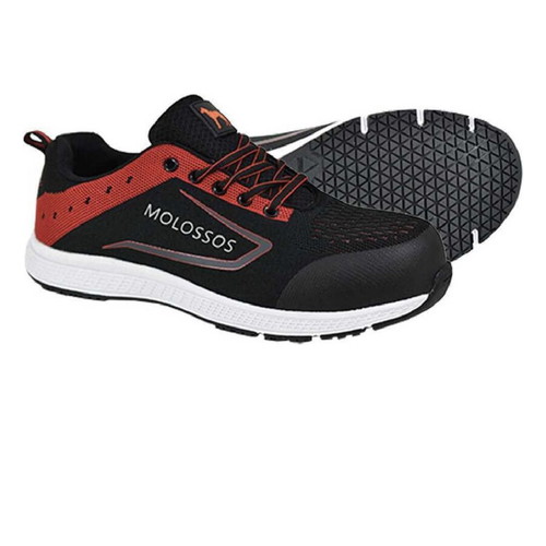 Molossos Safety Shoe Black S1P with SRC Certification