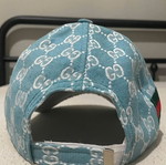 Gucci cap, turquoise, size S