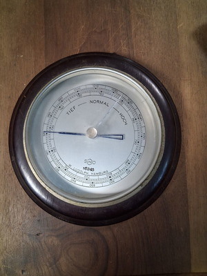 Pre-war German barometer used, collectible decoration