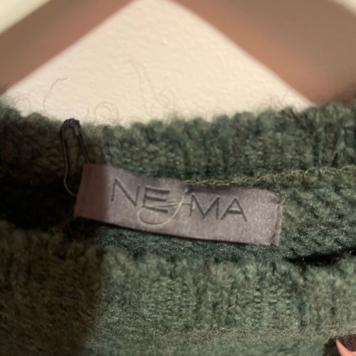 Nema knitted women's sweater new green size S