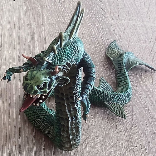 Plastoy Sea Monster figure like new