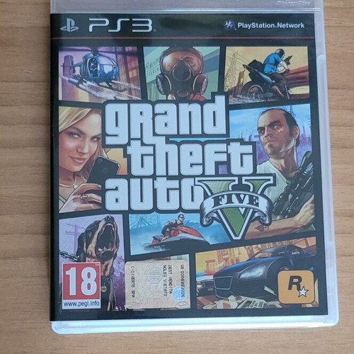 Grand Theft Auto V PS3 game Europe version