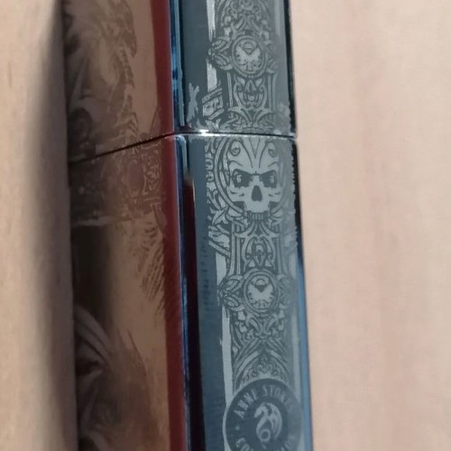Zippo lighter used with Anne Stokes Collection designs