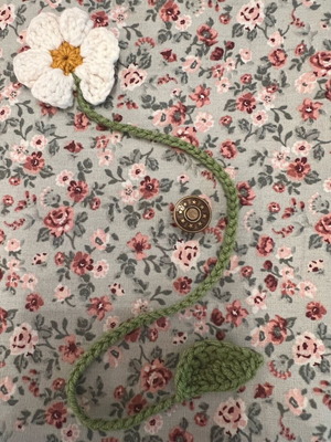 Handmade flower bookmark new