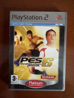 Pro Evolution Soccer 6 Platinum PS2 σαν καινούργιο