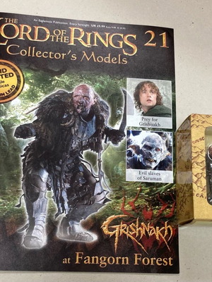 Eaglemoss Lord of the Rings #21 Grichnack σε καινούργια κατάσταση