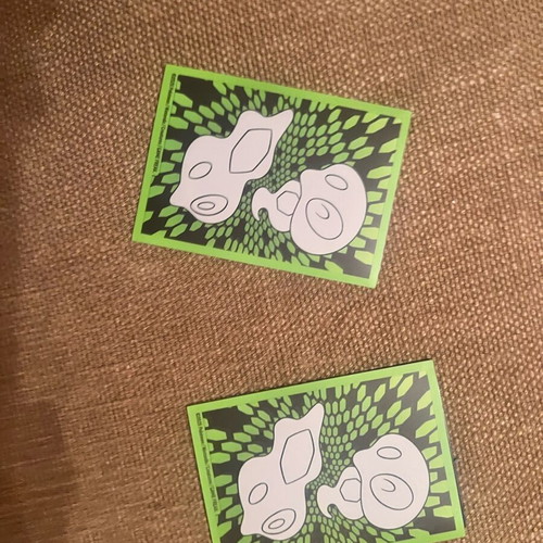 Gengar and Meowth Pokemon TCG cards like new