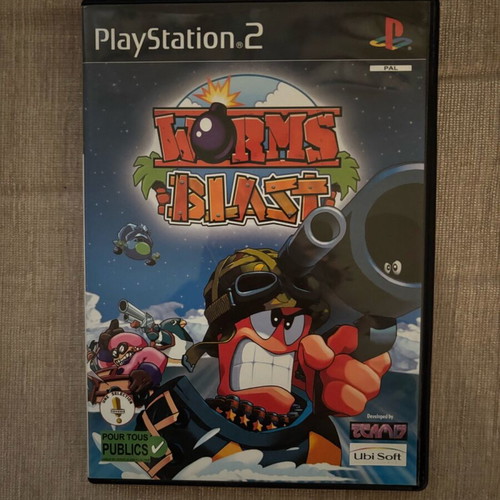 Worms Blast PlayStation 2 used complete
