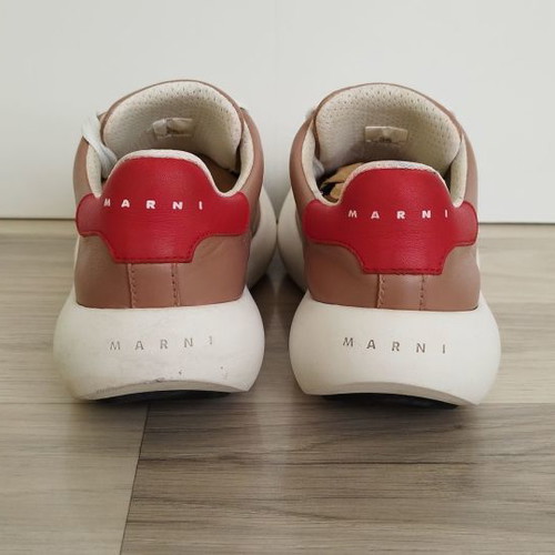 Marni banana sneakers used, beige, size 36