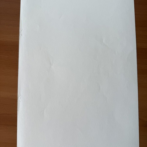 Black sketchbook with fabric cover, 127 sheets