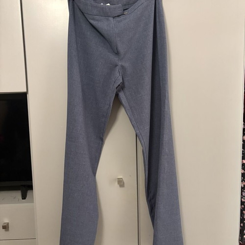 Sabbia women's fabric pants XL like new, blue denim look