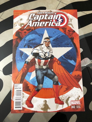 Sam Wilson Captain America #2 Evan Doc Shaner Variant Cover new