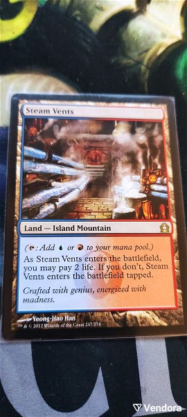  Magic the Gathering: Steam Vents, Return to Ravnica