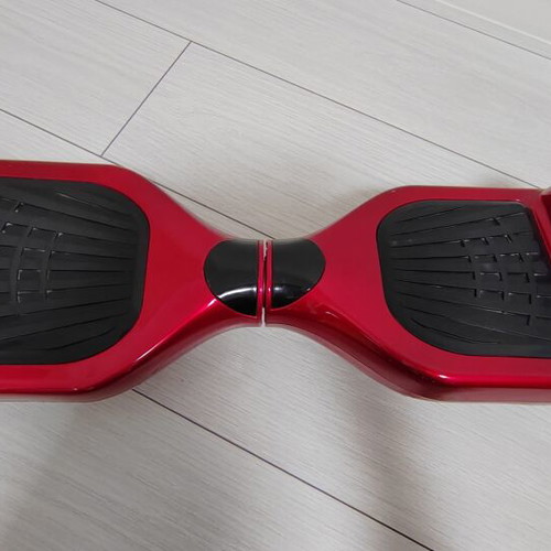Hoverboard 6.5" red with LED and Bluetooth speaker like new