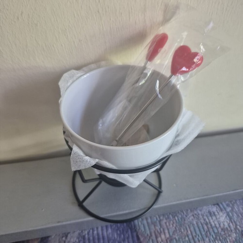 Chocolate fondue set new in box