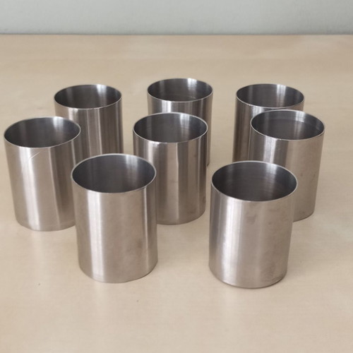 Inox cases used, pack of 8 for toothpicks or bills