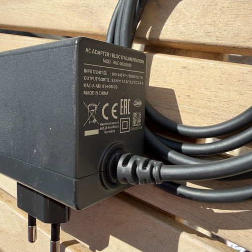 Nintendo Switch charger used, genuine