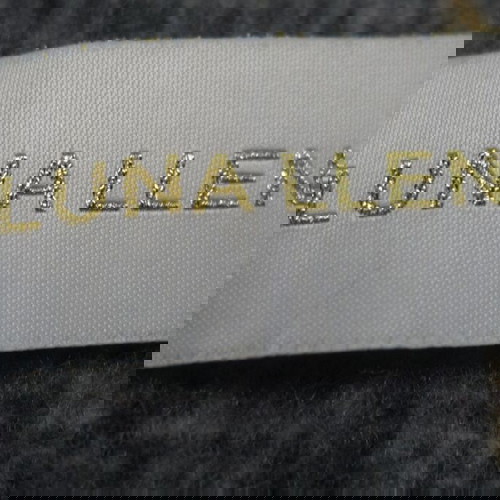 Εσάρπα καινούργια γκρι και τιρκουάζ, σεστή και αφράτη