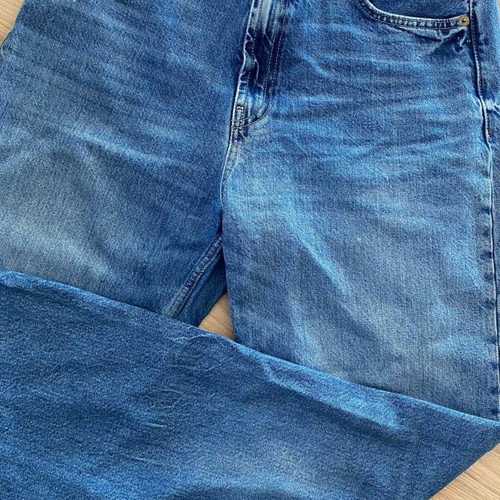Zara high rise jeans used, size 42, blue