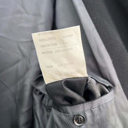 Rollmann cashmere coat used, size L/XL, black