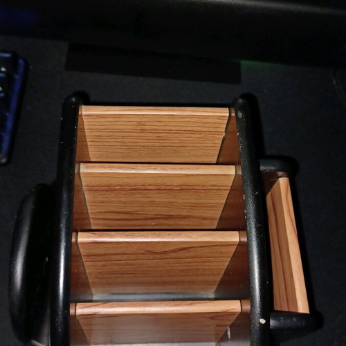 Vintage pencil holder like new, multifunction desk organizer