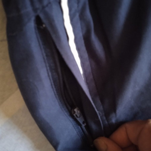 Nike vintage kids' swim shorts, size 10, navy blue
