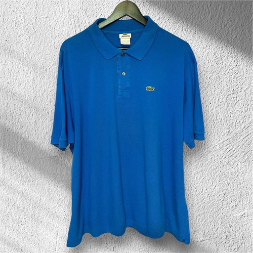 Lacoste blue polo shirt size L like new