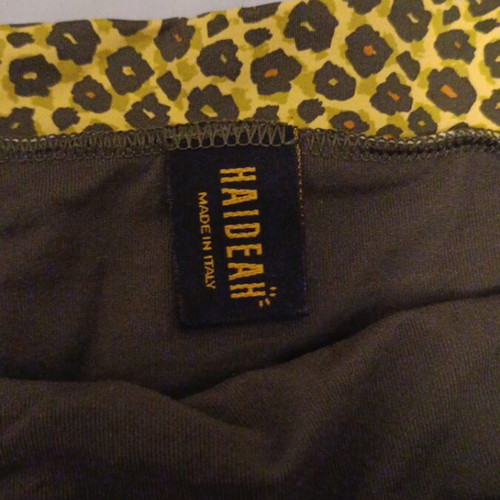 Women's strapless swimsuit D50, new, green and yellow