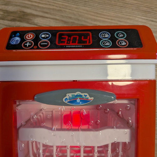Electronic Dishwasher Toy like new with sounds and lights