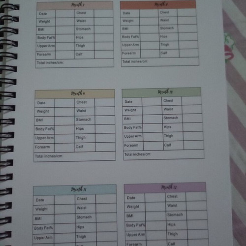 Weight Loss Tracker Book new