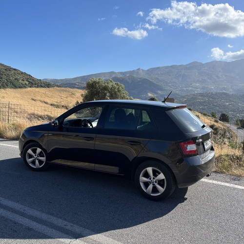 Skoda Fabia 1.4 TDI 90HP Style 2015 like new, manual, diesel, black