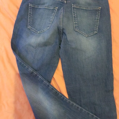Women's denim jeans XL like new, blue