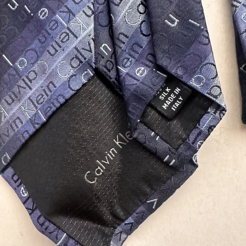 Calvin Klein tie, grey and blue