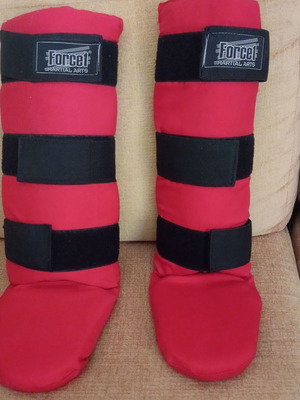 Kick boxing shin guards Force1 like new, unworn
