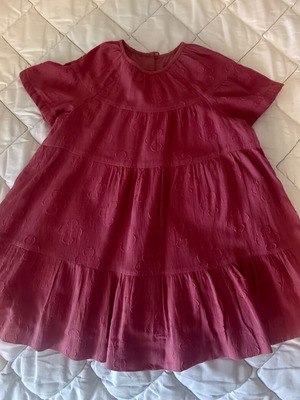 Zara girls dress size 4-5 years like new, pink, 110 cm