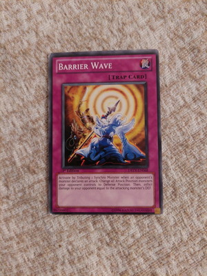Yu-Gi-Oh Barrier Wave κάρτα