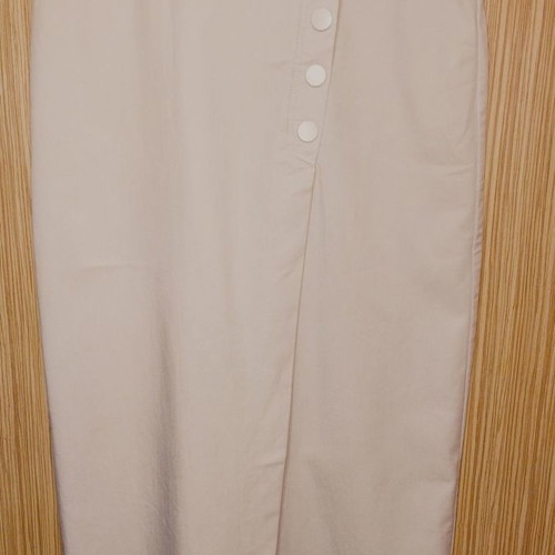 Zara skirt elastic midi wrap used, XS